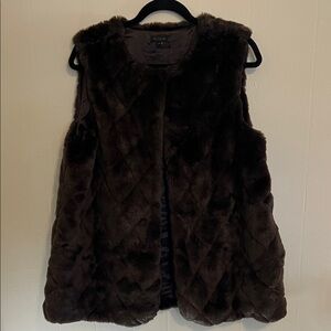 Talbots Dark Brown Teddy Jacket